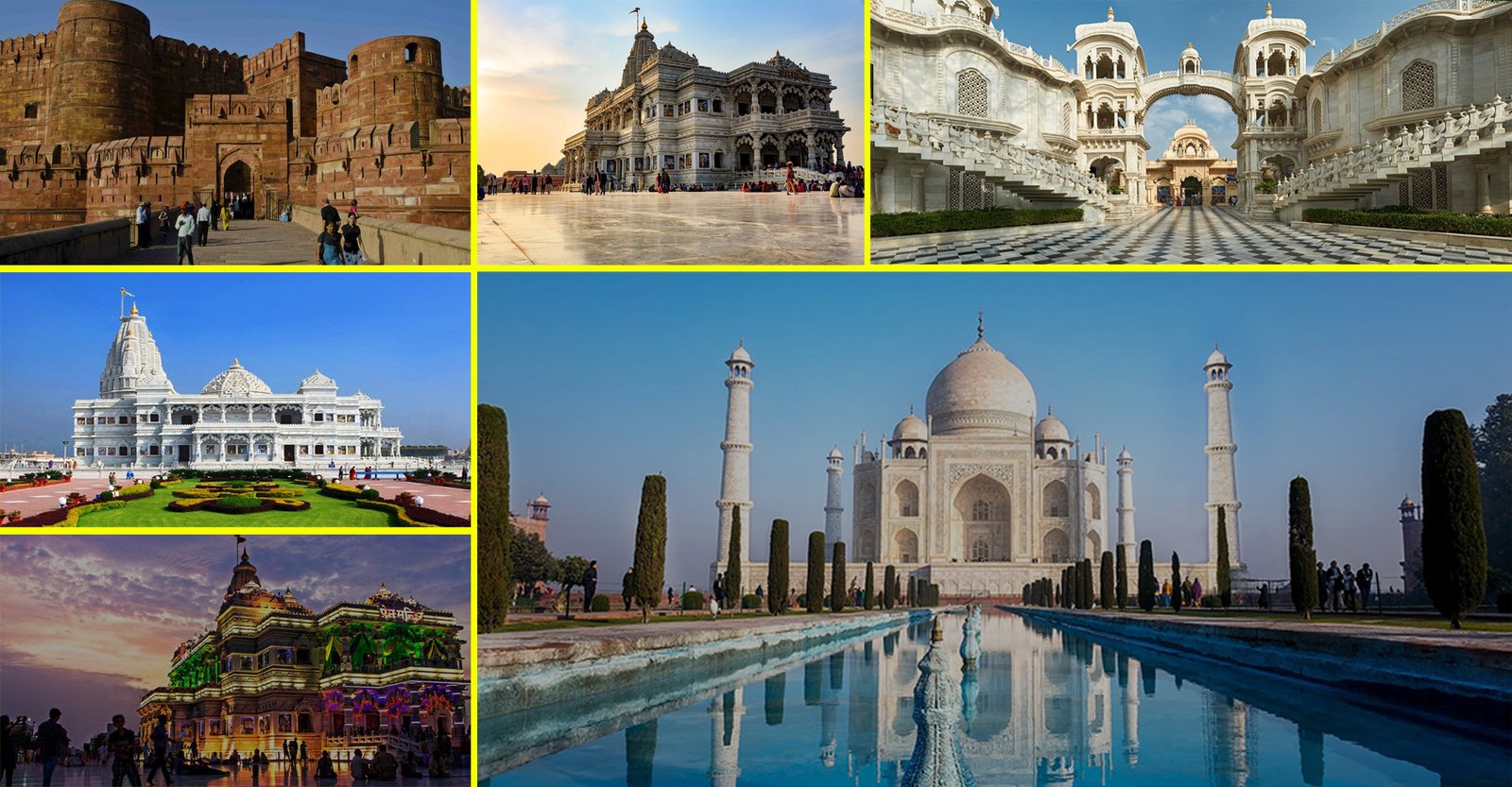 Taj Mahal , Agra: The Eternal Symbol of Love 7 Nearby Attractions in Agra