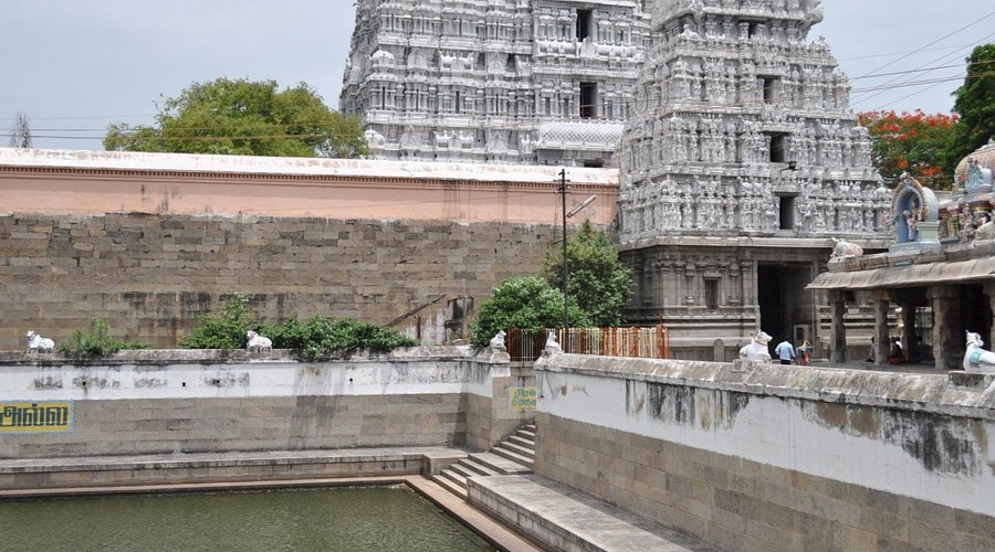 Thiruvannamalai Temple – A Glorious Saga of Spirituality and Heritage 3 temple gopurams and kalyani