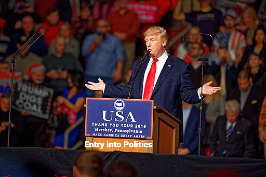Donald Trump Life, Career, and Political Journey Explained 5 Entry into Politics