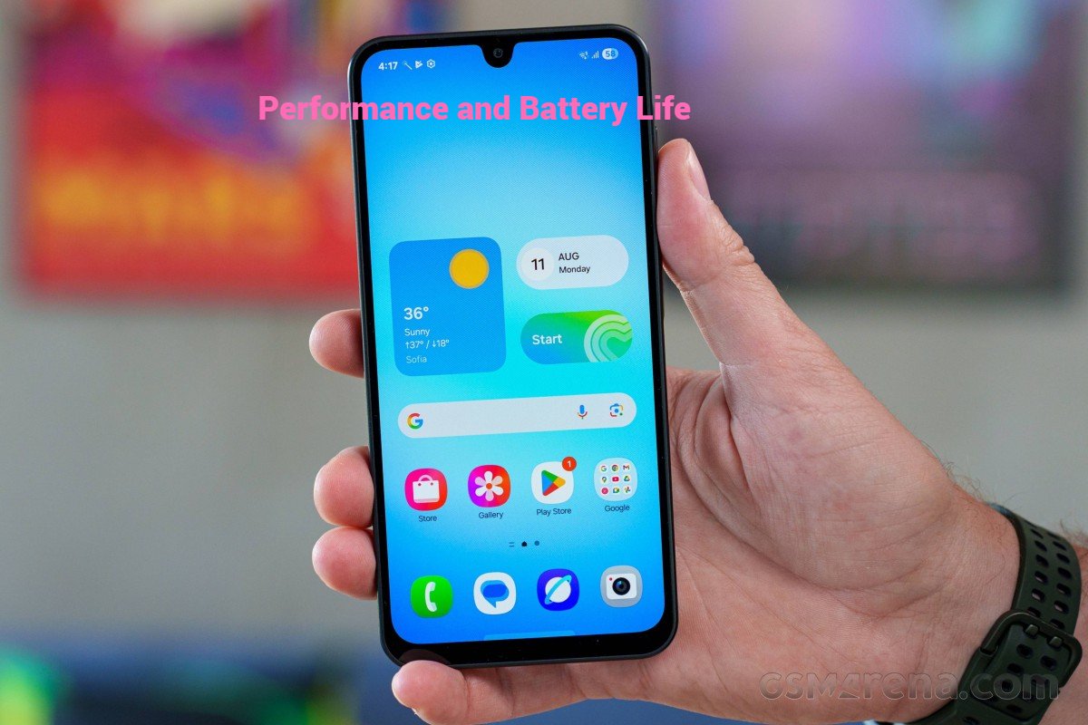 Samsung Galaxy A17 Budget Friendly Performance with Premium Features 5 Performance and Battery Life