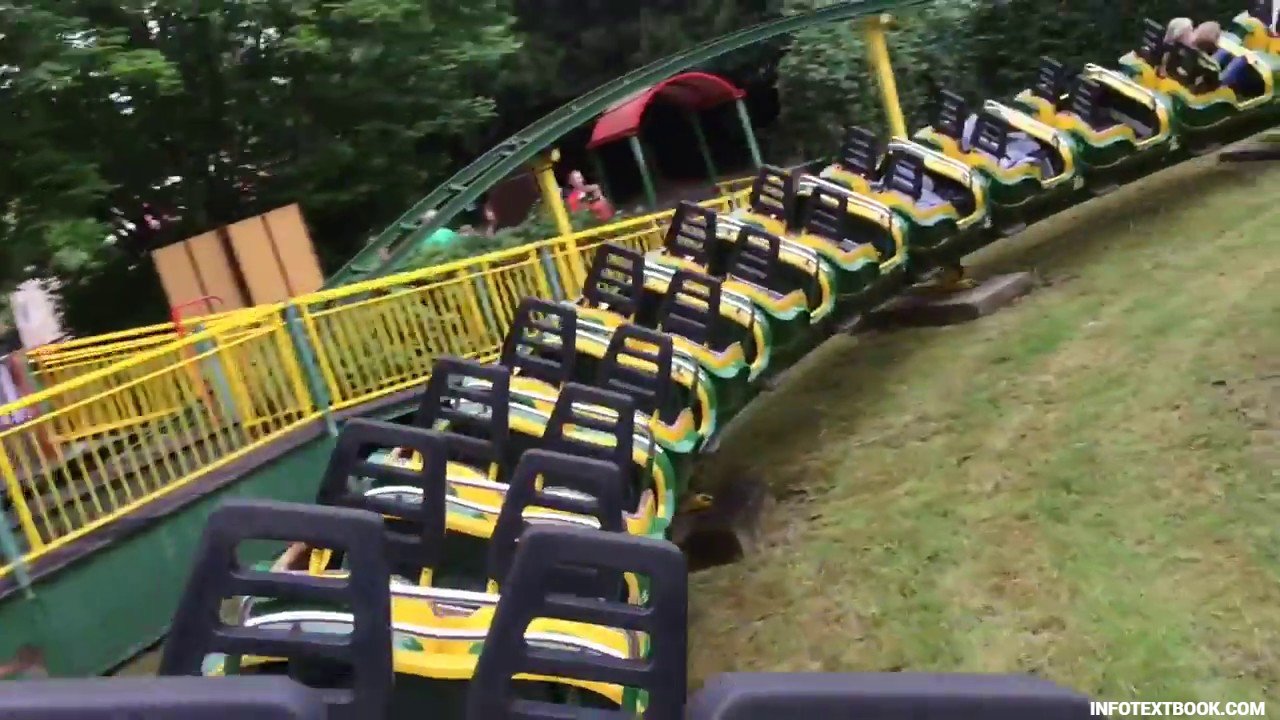 Serengeti Park Achterbahn Ride