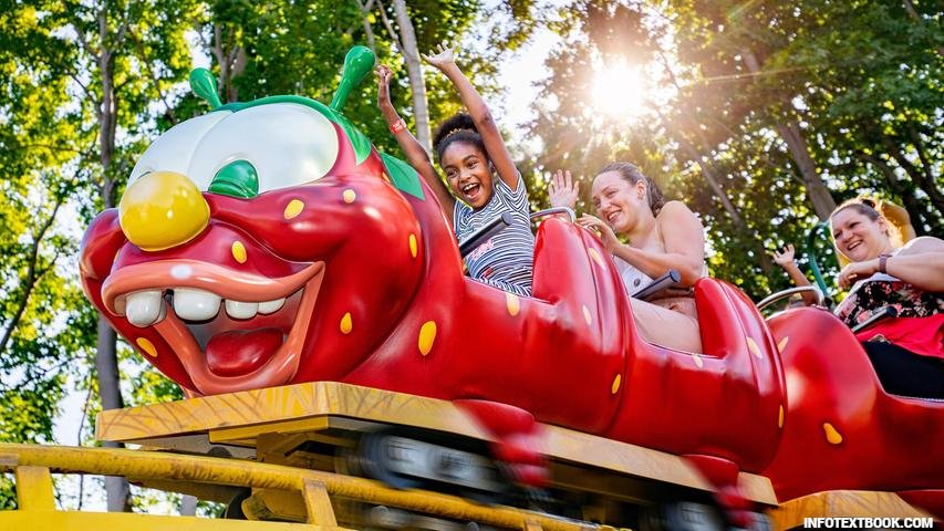 Serengeti Park Achterbahn Ride