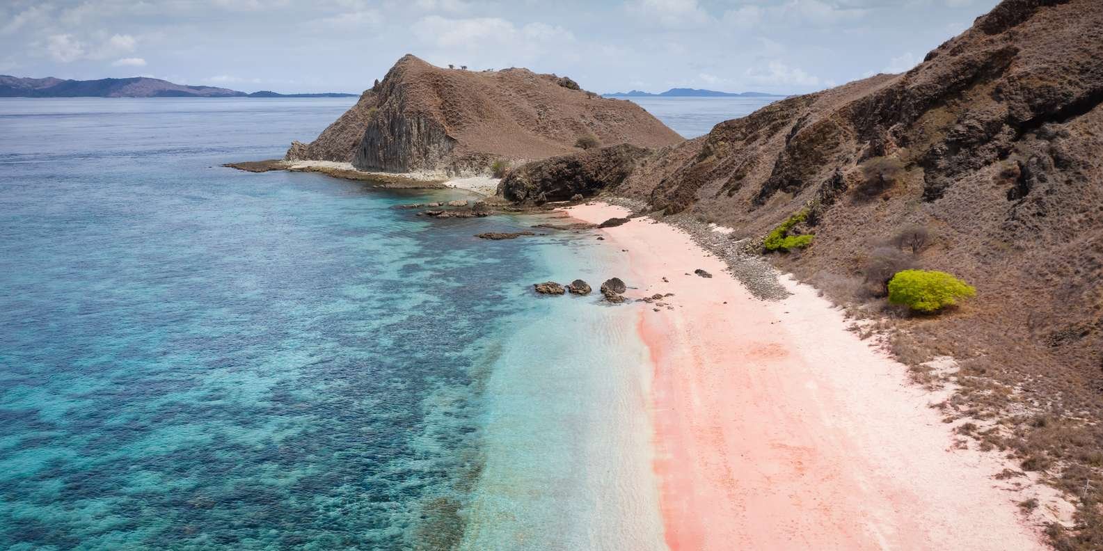 Pink Beach Komodo Island Tour