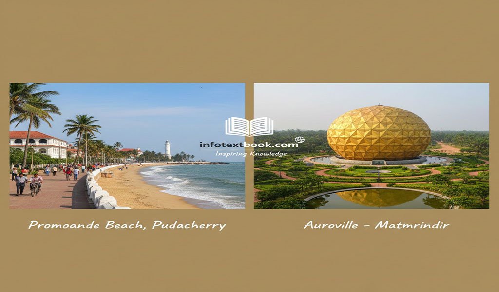Puducherry tourism Auroville Matrimandir meditation site
