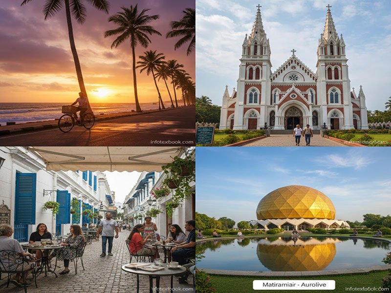 Puducherry tourism Basilica of Sacred Heart of Jesus church