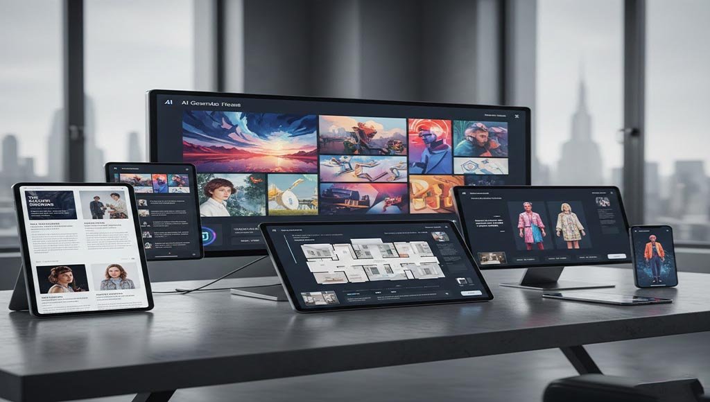 Canva AI Tools generating designs automatically