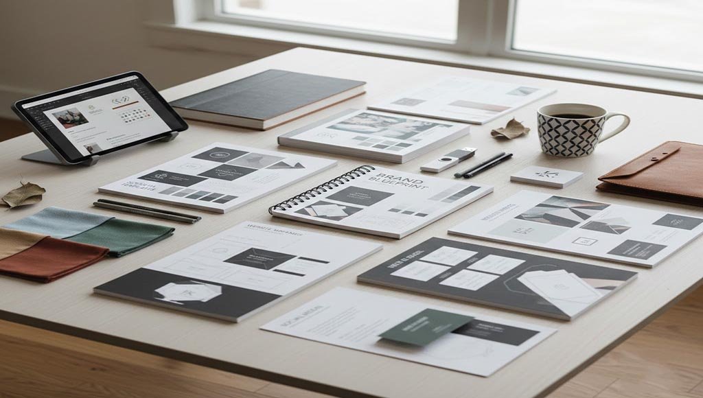 Canva AI business branding design examples