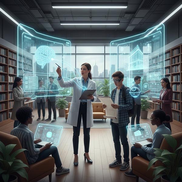 ChatGPT AI learning and productivity concept