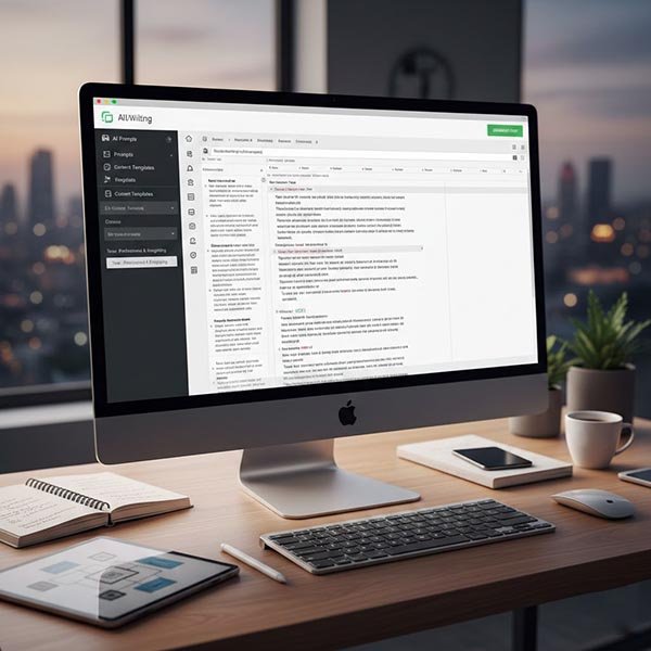 Jasper AI content creation dashboard