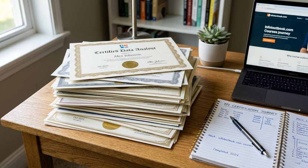 Certifications for career advancement improve job prospects.