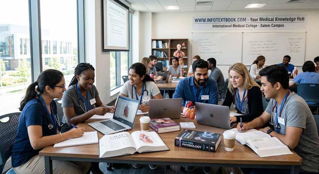 Free MBBS abroad for Indian students in classroom