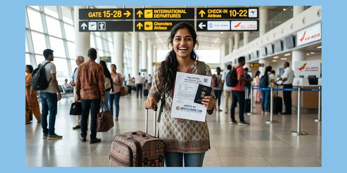 Student preparing to study abroad after 12th