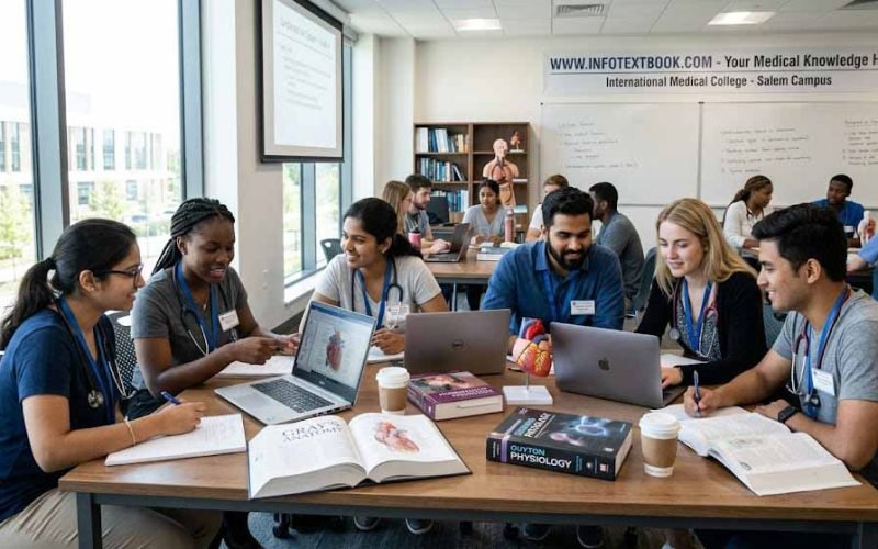 Free MBBS abroad for Indian students in classroom