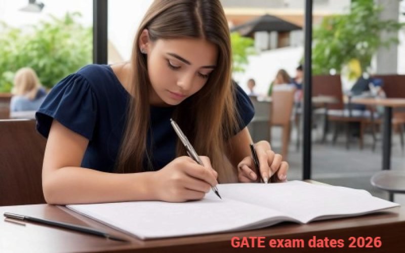 GATE exam dates 2026