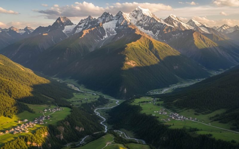 Most Mountainous Country on Earth